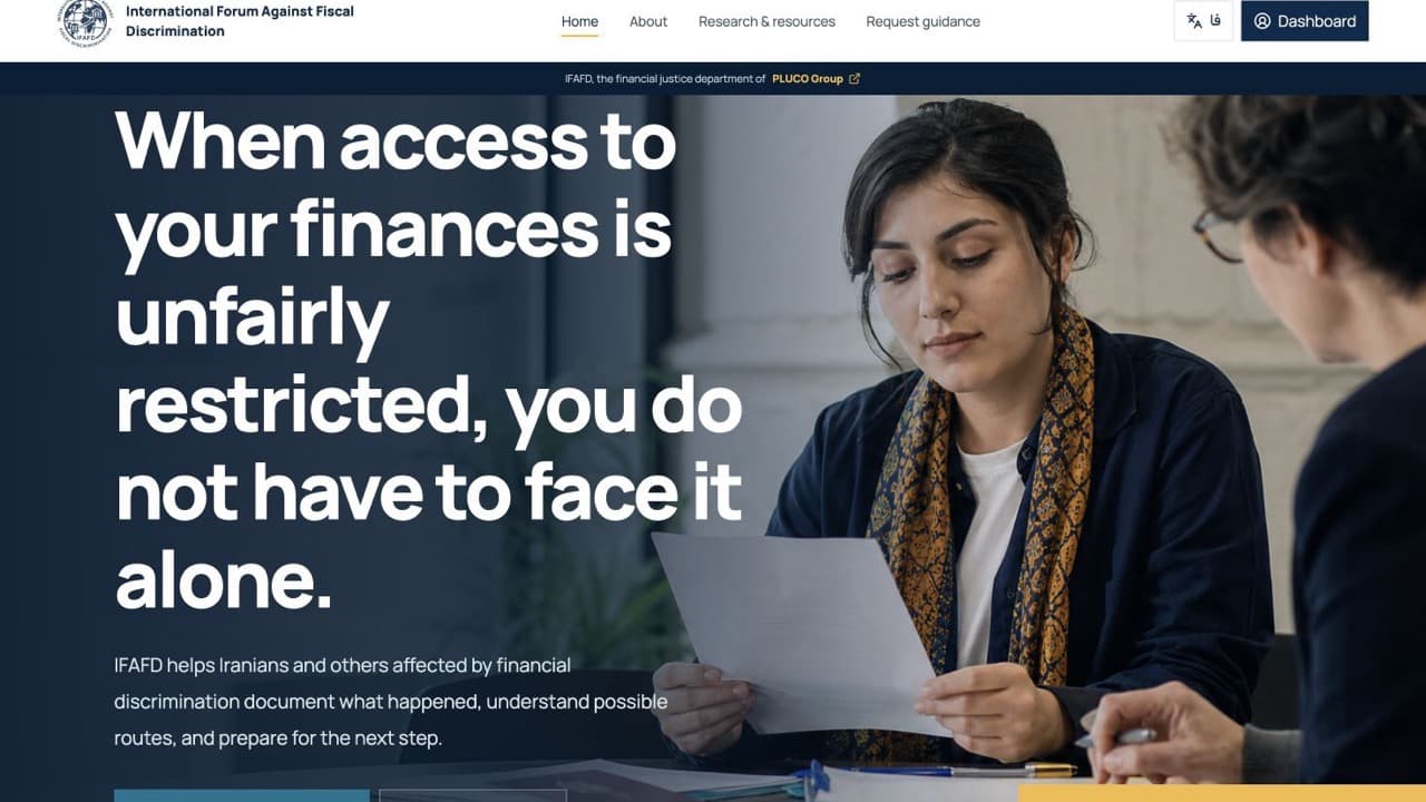 IFAFD website homepage